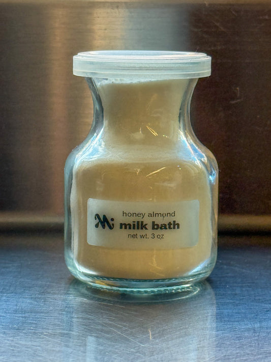 honey almond milk bath