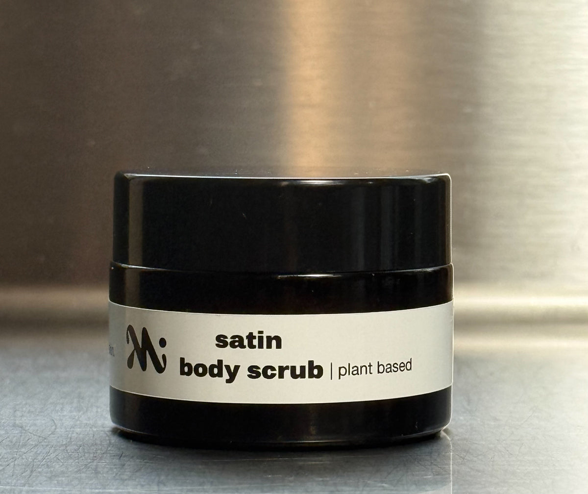satin body scrub